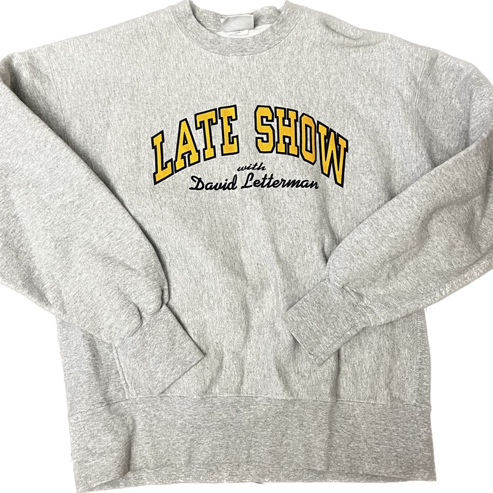 Late Show with David Letterman crewneck